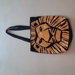 Disney The Lion King Broadway tote bag